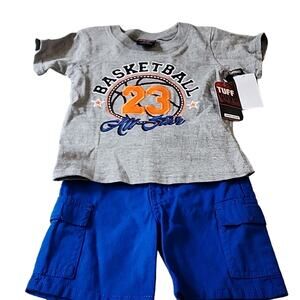 Tuff Guys  Tee and Shorts Set, NWT 2T